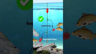 🔥🔥EASY DIY RIG FISHING 2 HOOKS BOTTOM FISHING fishing fishingknot tutorial [upl. by Shoemaker]