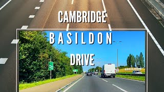 Cambridge  Basildon England Drive  M11M25A127  August 2023 [upl. by Nadabus]