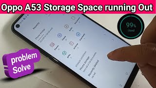 Oppo A53 storage space running out problem solve [upl. by Thalia]