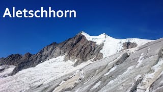 Aletschhorn 4193 m Hochtour via Normalweg mit Routenbeschreibung [upl. by Stacey757]