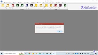 Cara Mengatasi Error ODBC Driver Manager  RAMA Akunting Software [upl. by Isabelita]