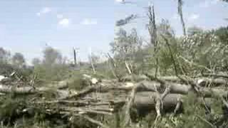 Tornado Damage Rt 16 Ossipee NH [upl. by Combs306]