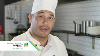 Apprenticeship Support Australia 30 second TVC  Justin Hodges and Aidan Guerra hit the kitchen [upl. by Enidan]