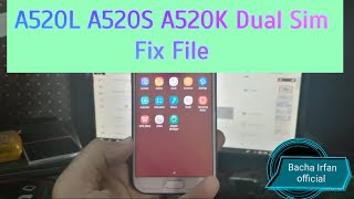 A520L A52s A52k u6 To A520F Dual Sim Fix Rom [upl. by Phyllis]