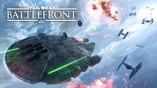 Star Wars Battlefront Tryb Eskadra  wideo z rozgrywką [upl. by Velma773]