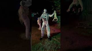 CLOWNING AROUND spirithalloween2024 animatronic scary [upl. by Ailaham]