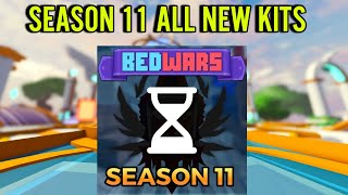 ALL NEW SEASON 11 KITS LEAKEDRoblox BedWars [upl. by Sairu]