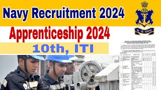 NAVY की निकली नई भर्ती 2024 NAVAL Base Karwar Apprentice Recruitment 2024 NAVY 10th ITI Job 2024 [upl. by Linell298]