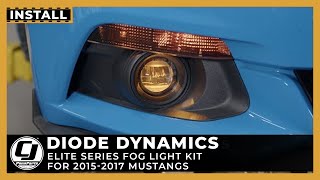 S550 Elite Fog Lights Look SICK 🤩 Diode Dynamics  20152017 Mustang [upl. by Gromme]