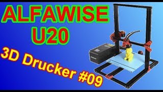 Alfawise U20  3D Drucker  Der Schöne [upl. by Htiek]