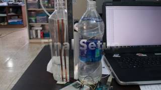 Noncontact capacitive liquid level sensing using FDC1004 ProtoCentral [upl. by Ardy]