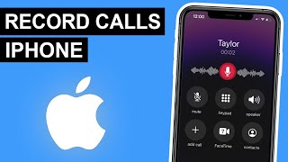 How To Record Calls on iPhone  Free amp Easy 2024 [upl. by Aliuqaj]