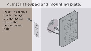 264 Electronic Deadbolt Installation [upl. by Kutchins]