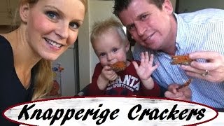 Gezond Recept  Knapperige Crackers [upl. by Rorie3]