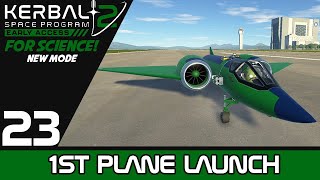 KSP2 FOR SCIENCE EP 23  FIRST PLANE LAUNCH WHEELIN AND DEALING [upl. by Danby871]