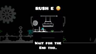 Geometry Dash EXTREME Rush E Gets Harder… 😳 [upl. by Aitam]