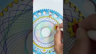 ❤️😍Watch This Soothing Spirograph Art EvolveCalm Your Senses spirograph shorts relaxing [upl. by Werdnaed]