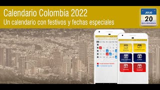 App calendario colombia 2022 [upl. by Michaeline]