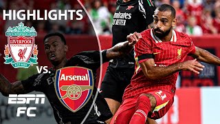 Liverpool vs Arsenal in Philadelphia  Highlights  ESPN FC [upl. by Ecydnak812]