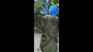 AR Totem Capture  Unity ARGPS Location Demo short version [upl. by Eirellam]