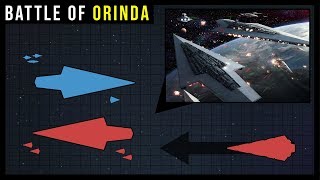 The BATTLE OF ORINDA amp the End of the GALACTIC CIVIL WAR  Star Wars Battle Breakdown [upl. by Ahteres]