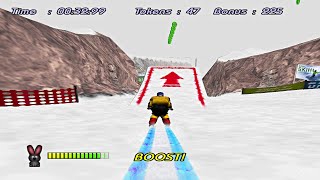 Downhill Slalom PS2 Gameplay HD PCSX2 v170 [upl. by Eiramanit]