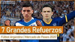 7 GRANDES REFUERZOS del FUTBOL ARGENTINOMERCADO DE PASES 2020 [upl. by Ferullo]