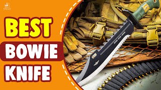 The 10 Best Bowie Knife – Selections By Knife Expert [upl. by Aicilihp]