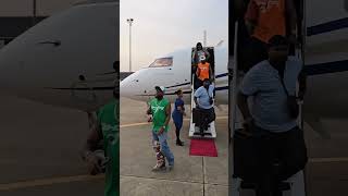 Davido spends too much on his transportation with his massive crew flying PJ davido [upl. by Asikal674]