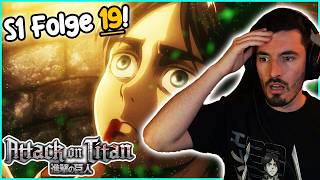 Erwin´s PLAN ist der WAHNSINN  Attack on Titan S1 Folge 19  REACTION VIDEO [upl. by Siuluj923]