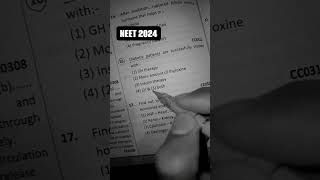 NEET exam 2024 Questions motivation [upl. by Leanora763]