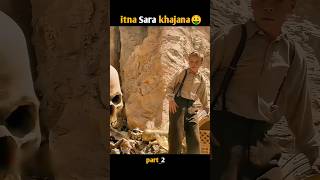 Itna Sara khajana 🤑💰movie explainmovie factsshorts ytshorts [upl. by Annotahs]