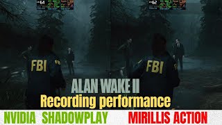 Nvidia Shadowplay vs Mirillis Action Recording Performance test  RTX 3060 Ti  Ryzen 5 3600 1440p [upl. by Idnarb]