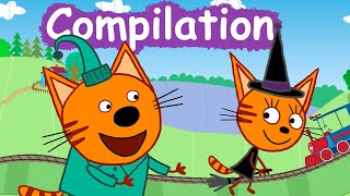 La Famille Chat  Compilation des épisodes  Dessins animés pour enfants [upl. by Dam]