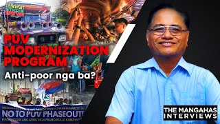 PUV Modernization Program antipoor nga ba  The Mangahas Interviews [upl. by Lardner]