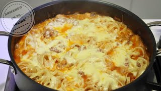 ¡Olvídate de todas las recetas ¡Prepara este plato de pasta con Carne y te sorprenderá [upl. by Oruasi20]