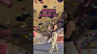 I LOVE overhung climbing If it’s something you struggle with I hope these tips help climbing [upl. by Torras]