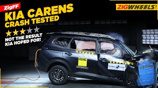 Kia Carens Crash Tested  Scores  In Global NCAP  ZigFF [upl. by Idell541]