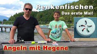 Renkenfischen  Angeln mit Hegene  Das erste Mal auf Renken fischen [upl. by Bloch]