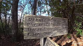 Sunkota Ridge Trail Great Smoky Mountains [upl. by Remmer917]