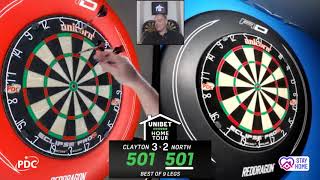 Unibet Home Tour 2404 2020  Jonny Clayton vs Richard North [upl. by Zimmer]