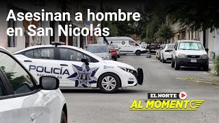 Asesinan a hombre en San Nicolás [upl. by Shira730]