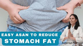 Easy Asan to reduce Stomach Fat [upl. by Ydnar]