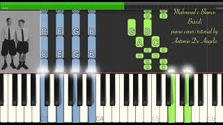 Mahmood amp Blanco  Brividi  piano covertutorial by Antonio De Angelis [upl. by Litnahc]