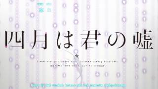 Shigatsu wa Kimi no Uso OP2 Coalamode  Nanairo Symphony Subtitle Indonesia [upl. by Kopans]