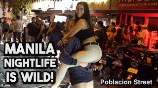 One Night in Manila NightLife  WILD GIRLS [upl. by Iadam]