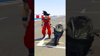 GTA V  NINJA H2R VS ONE WHEEL BIKE IN GTA 5  gta gta5thar shorts viral gta gta5 [upl. by Frans]