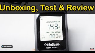 The Life Basis Radon Detector RN55  Is it Worth Your Money [upl. by Otsedom]