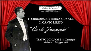 1 Concorso Internazionale di Canto Lirico [upl. by Nivled]