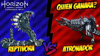 HORIZON FORBIDDEN WEST LUCHA EPICA REPTIVORA VS ATRONADOR [upl. by Weston]